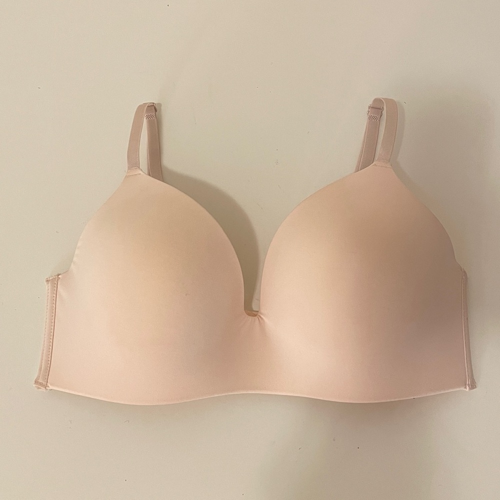 Sophie B Wireless Bra Wire Free Comfort T-shirt Bra Pink 36C